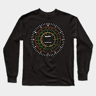 Radio Vogue Tuning Dial Design Long Sleeve T-Shirt